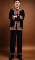 Vietnamese Black Stripe Attires